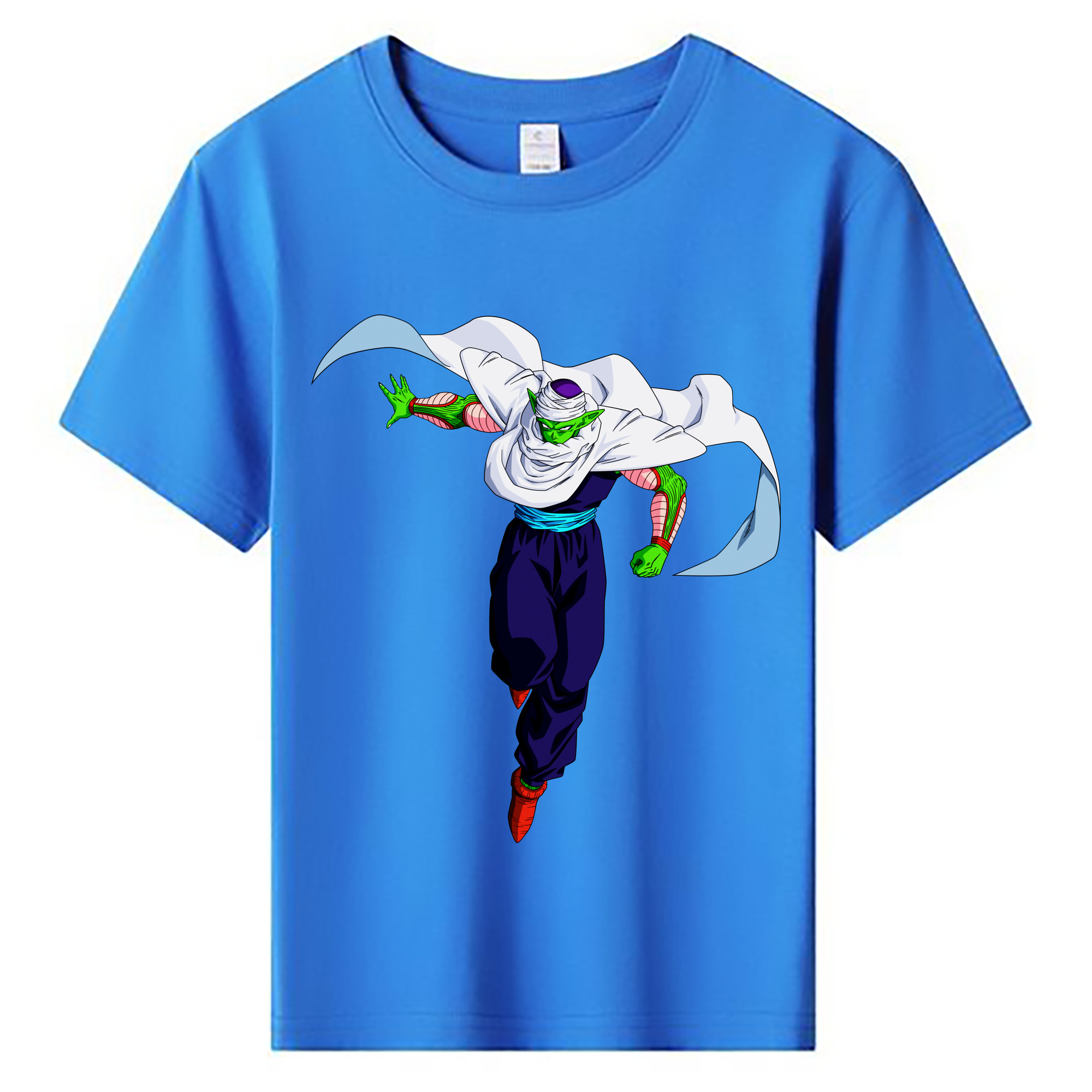 （画像用） ドラゴンボール ピッコロ DRAGON BALL Piccolo 綿100％キッズTシャツ（フロントプリント）